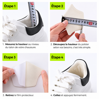 Coussinets de talon pour soulagement